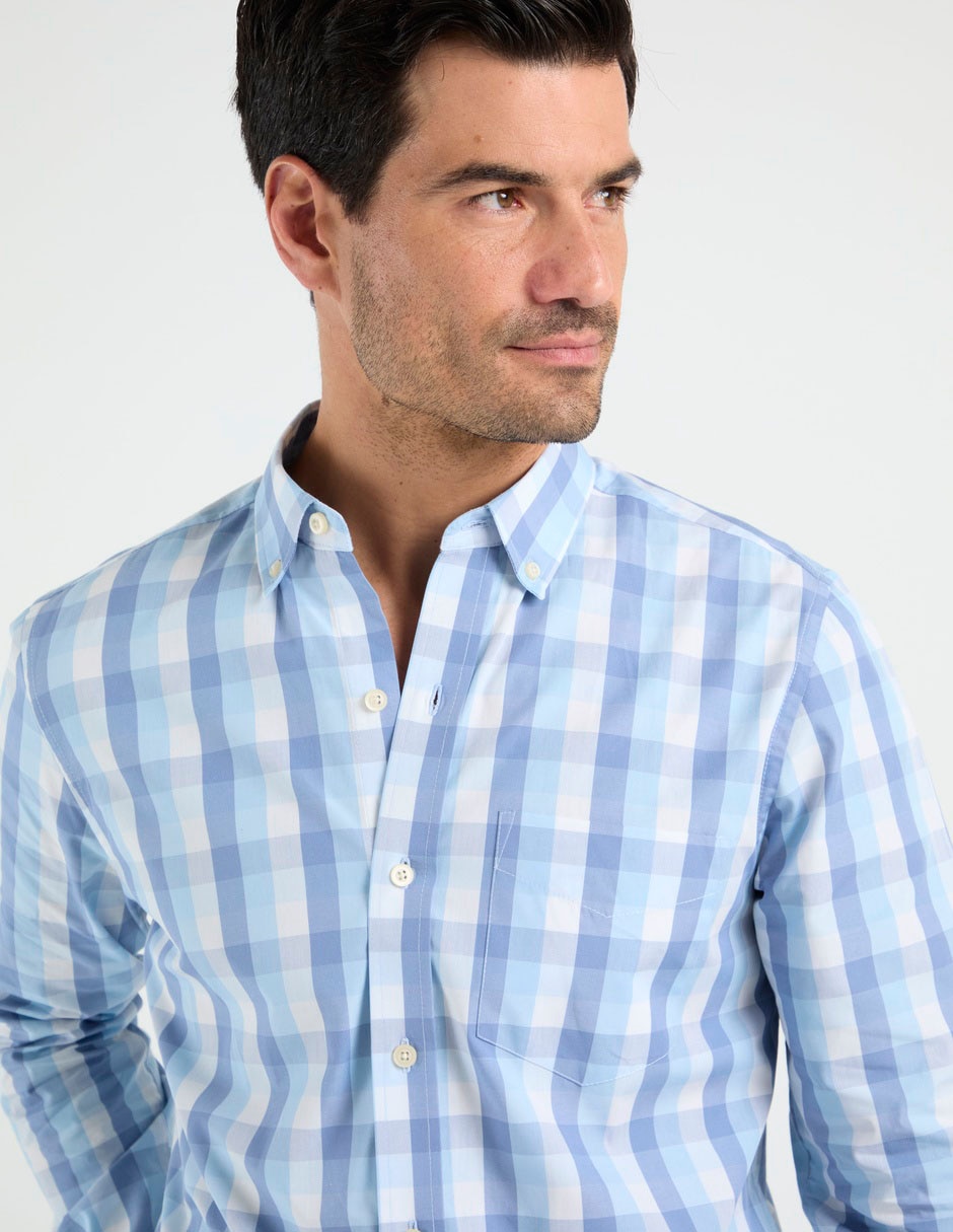 Camisa casual manga corta para hombre 4