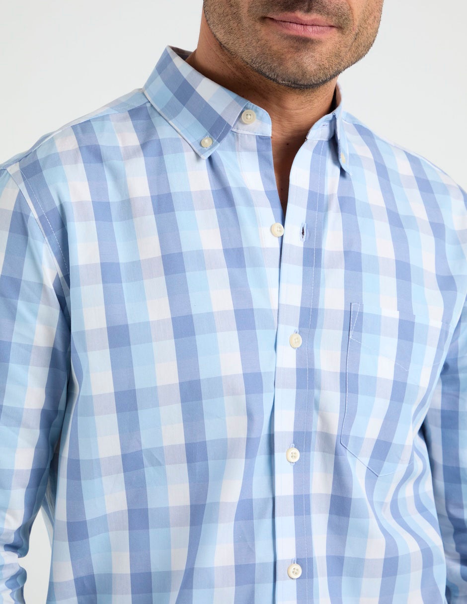 Camisa casual manga corta para hombre 5