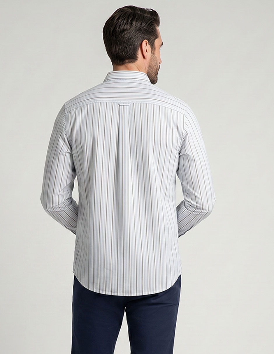 Camisa de vestir manga larga para hombre 3