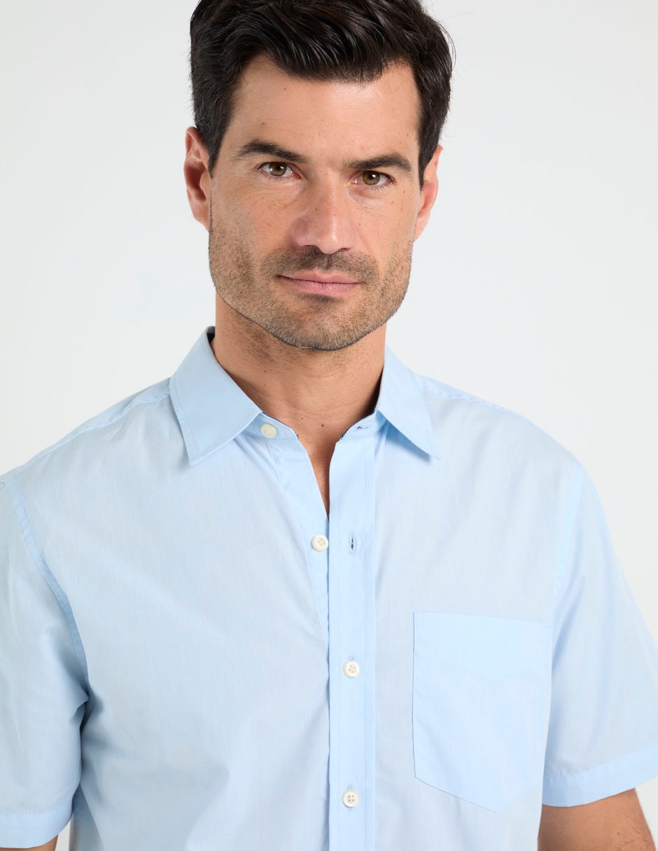 Camisa casual manga corta para hombre 3