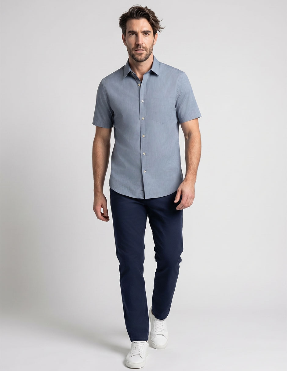 Camisa casual manga corta para hombre Camisa casual manga corta para hombre