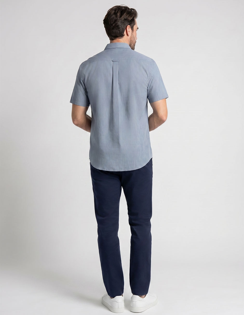 Camisa casual manga corta para hombre 2