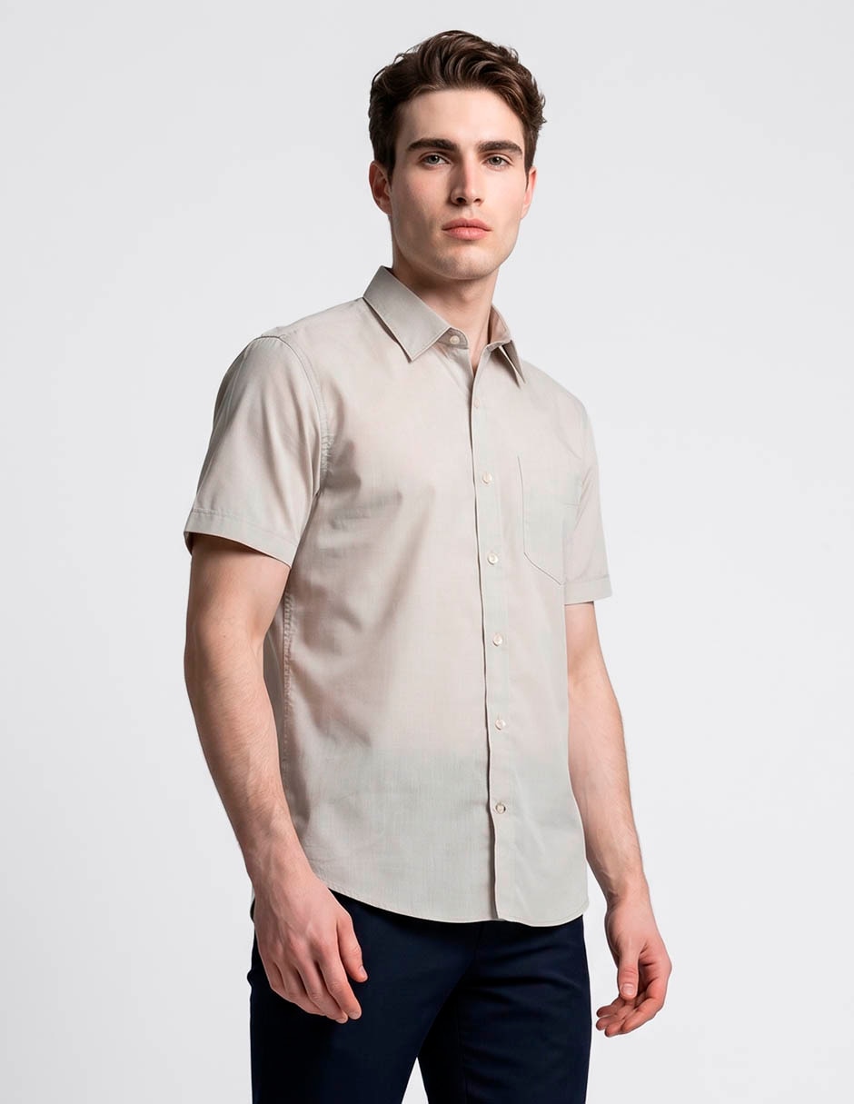 Camisa casual manga corta para hombre Camisa casual manga corta para hombre