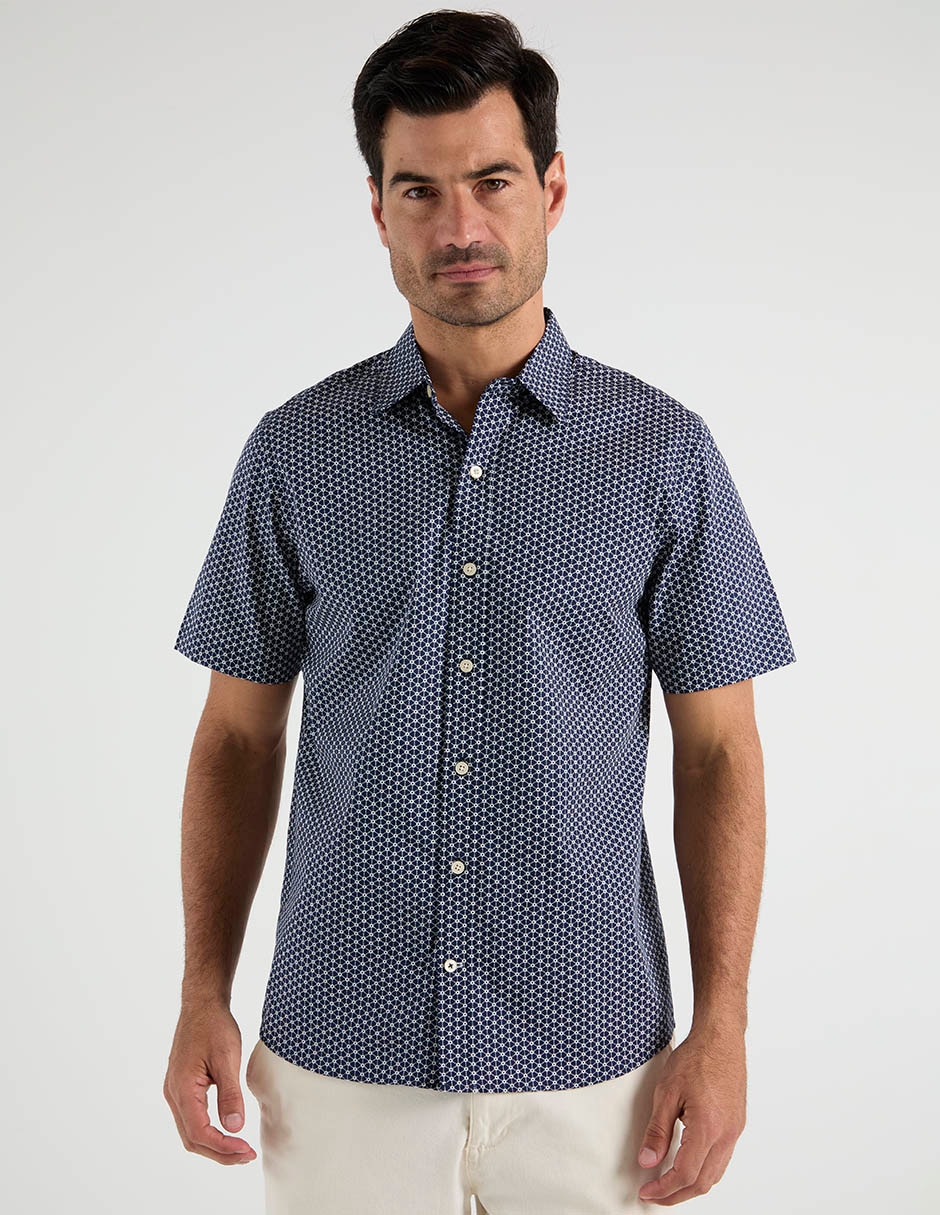 Camisa casual Weekend manga corta para hombre