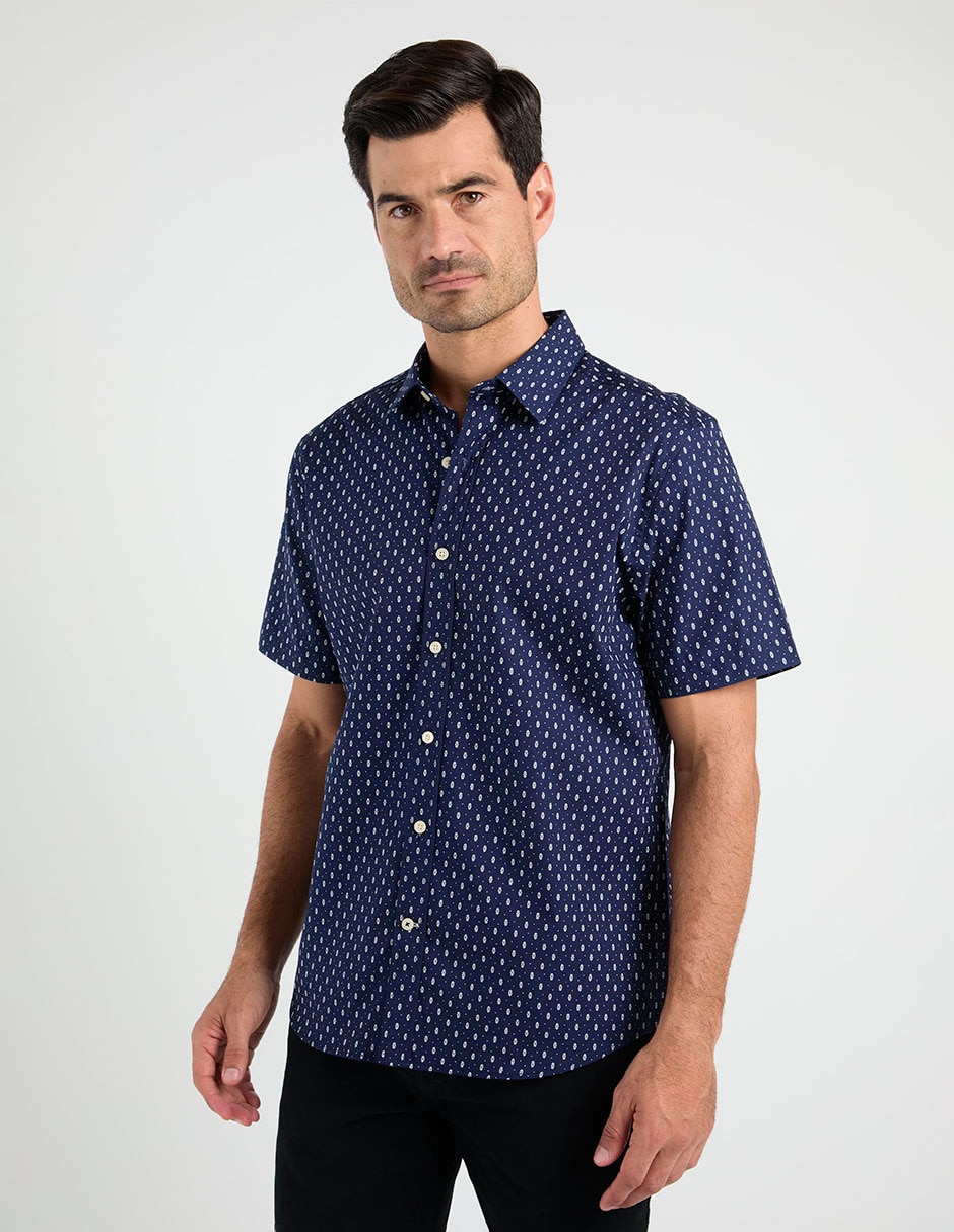 Casual casual de algodón manga corta para hombre Casual casual de algodón manga corta para hombre