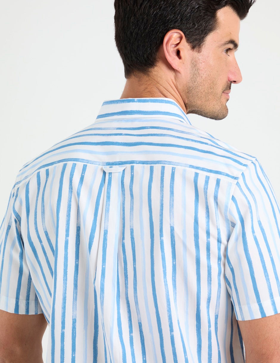 Camisa casual manga corta para hombre 3