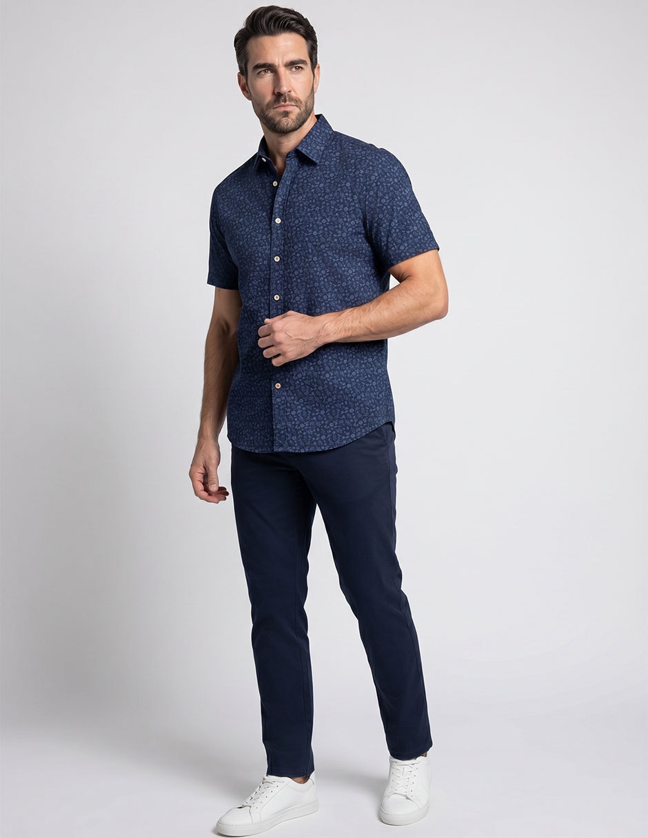 Camisa casual manga corta para hombre Camisa casual manga corta para hombre