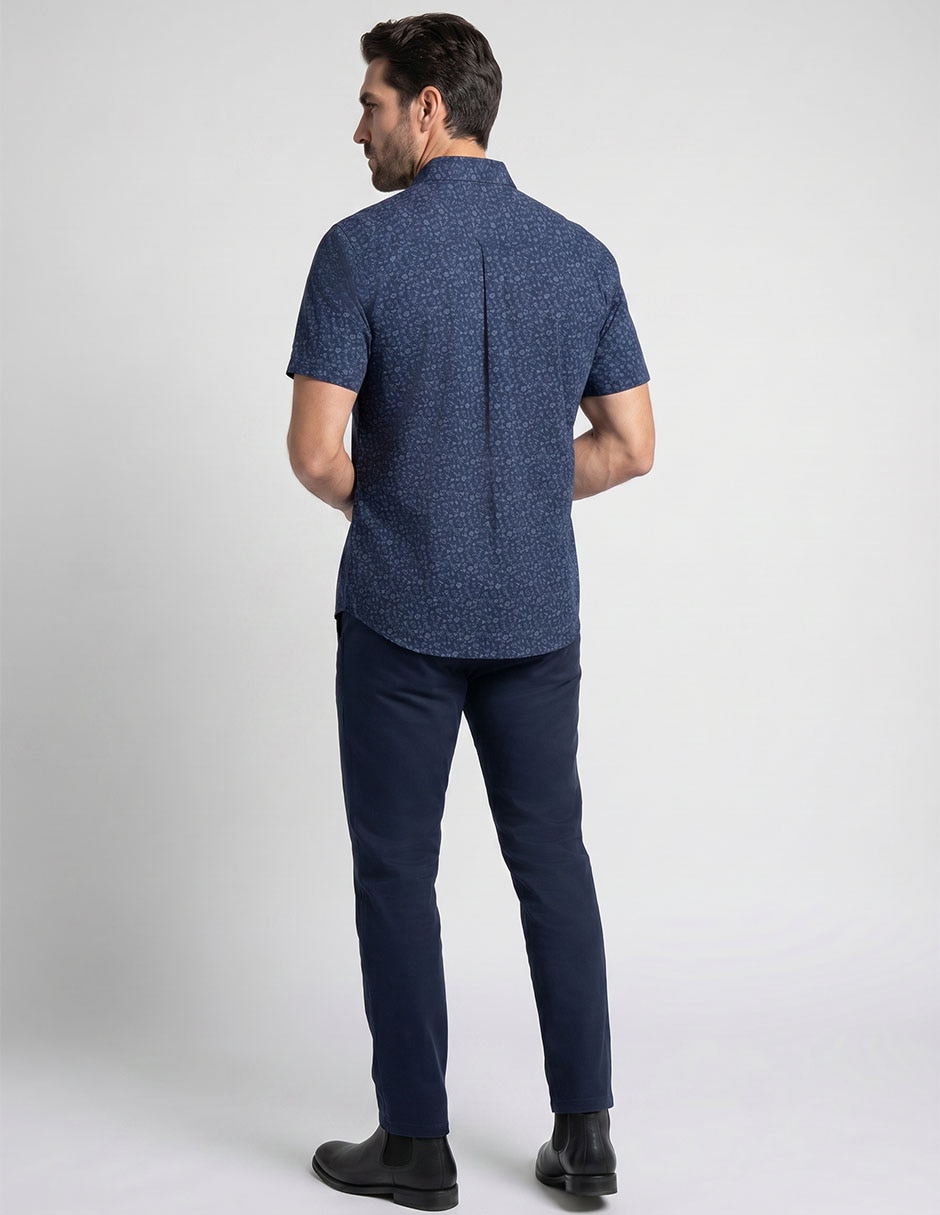 Camisa casual manga corta para hombre 3
