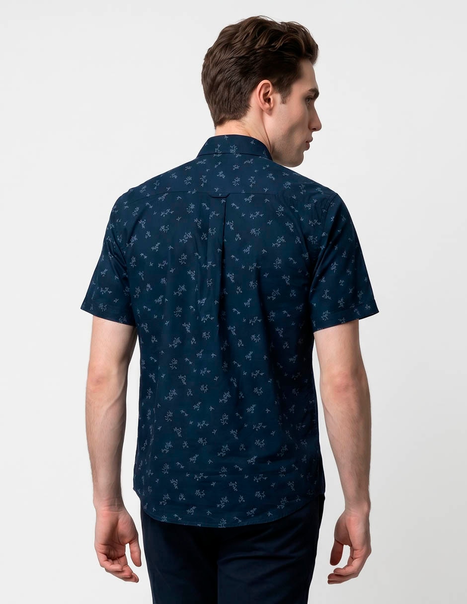 Camisa casual manga corta para hombre 2