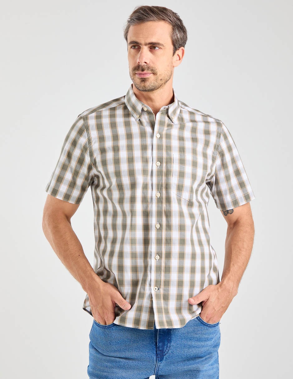 Camisa casual Weekend manga corta para hombre