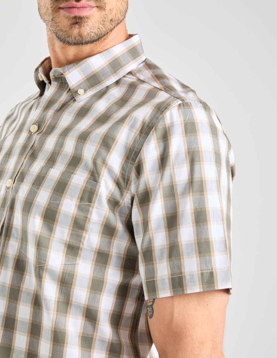 Camisa casual Weekend manga corta para hombre