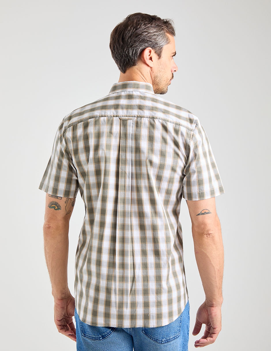 Camisa casual Weekend manga corta para hombre
