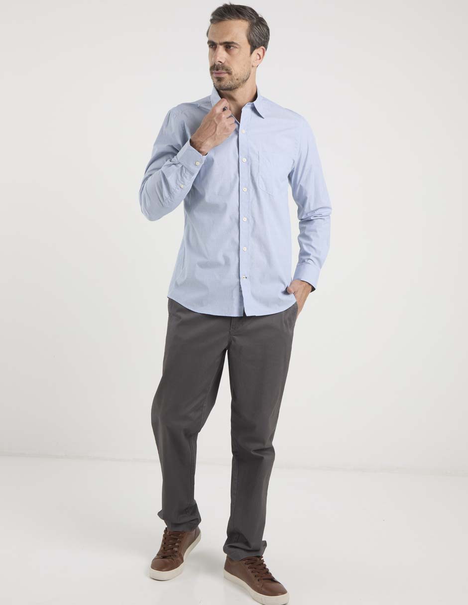 Camisa business casual Weekend manga larga para hombre