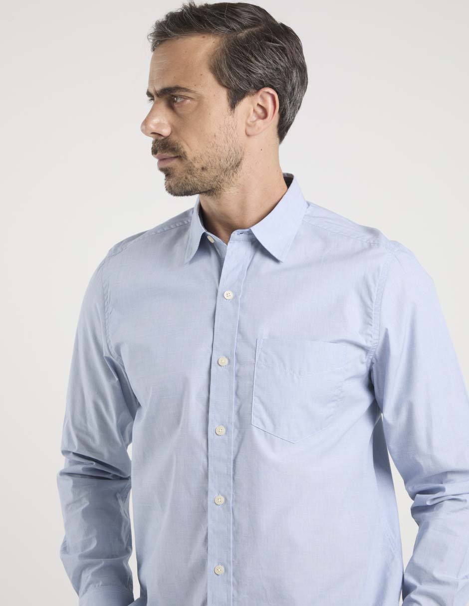 Camisa business casual Weekend manga larga para hombre