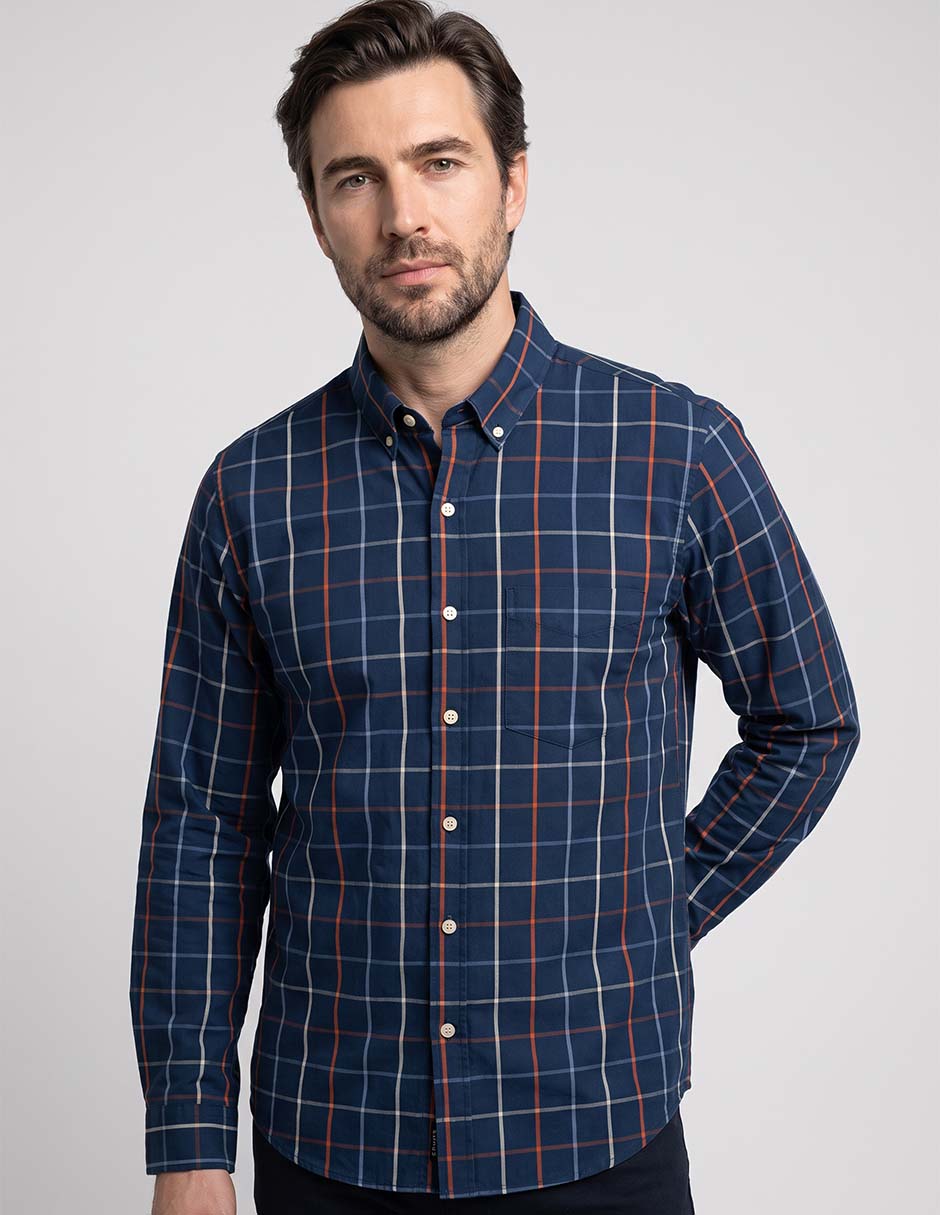 Camisa casual manga larga para hombre Camisa casual manga larga para hombre