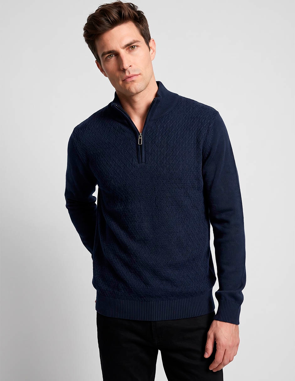 Suéter cuello alto para hombre Suéter cuello alto para hombre