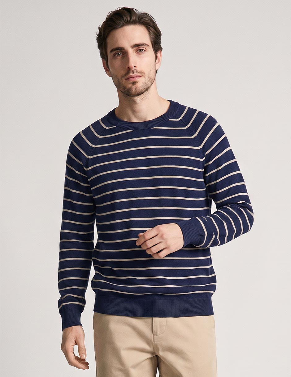 Suéter cuello redondo para hombre 3