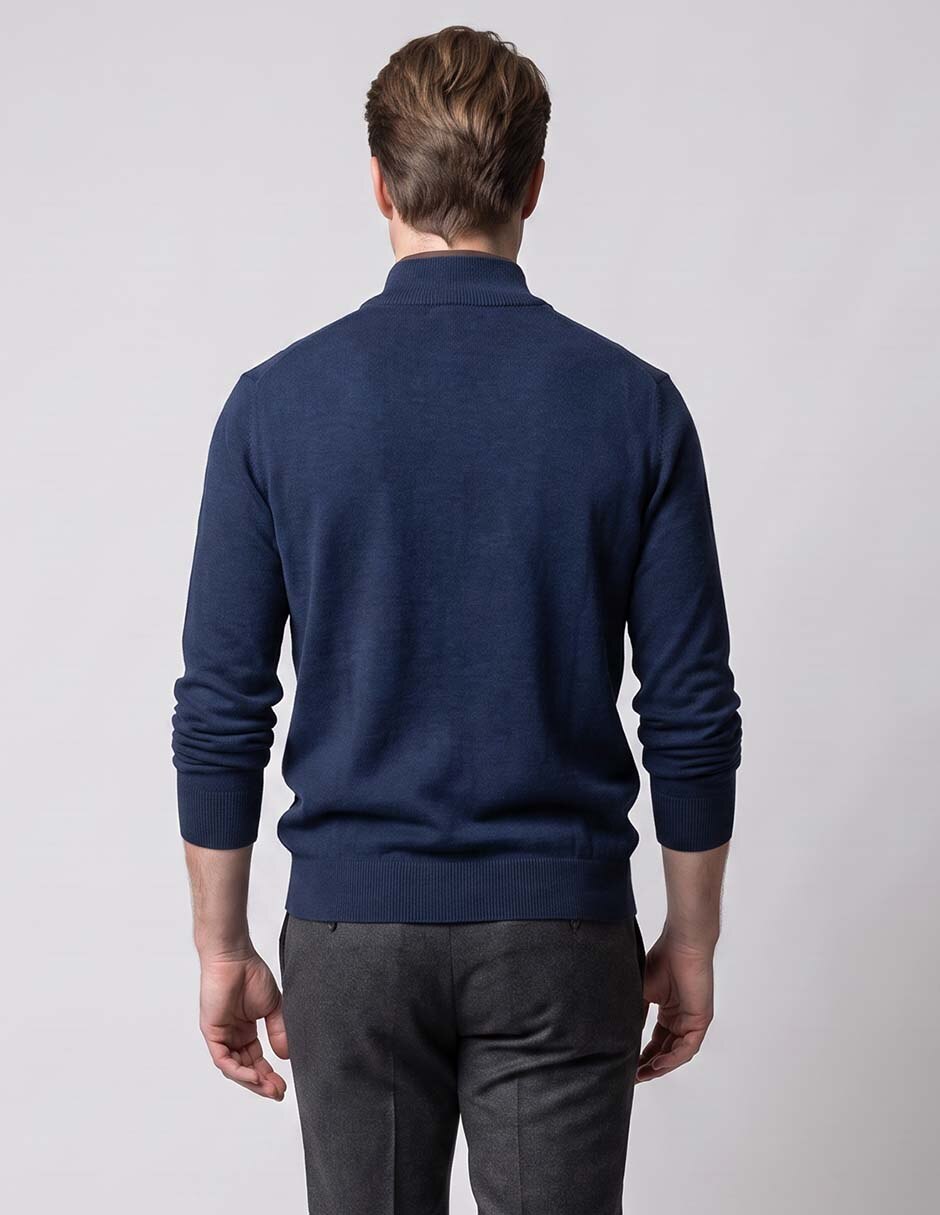 Suéter cuello alto para hombre 2