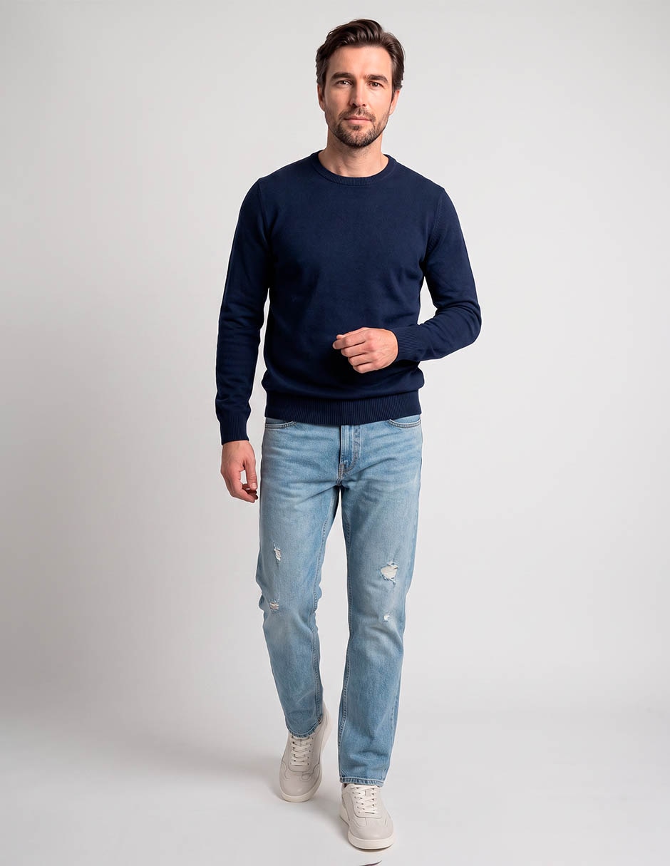 Suéter Weekend cuello redondo para hombre