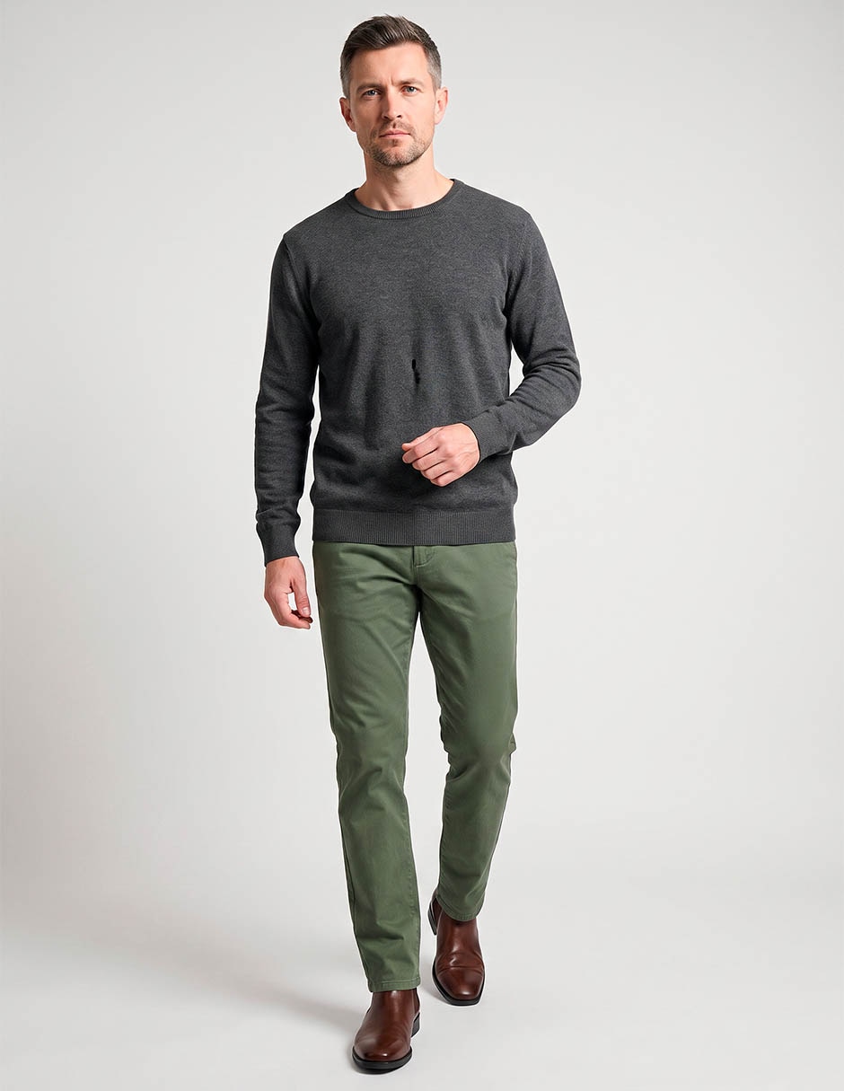 Suéter cuello redondo para hombre 3