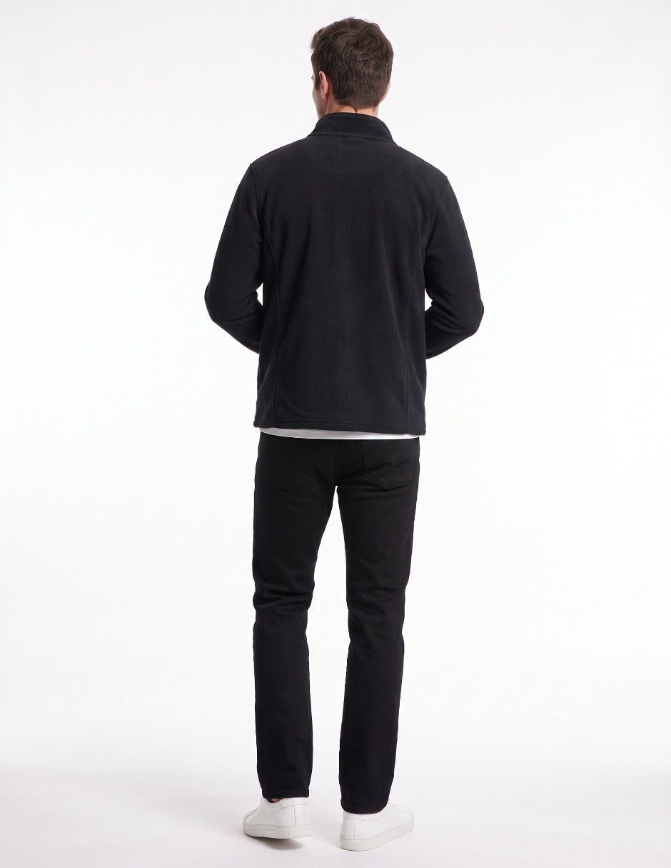 Chamarra casual con bolsillos para hombre 2