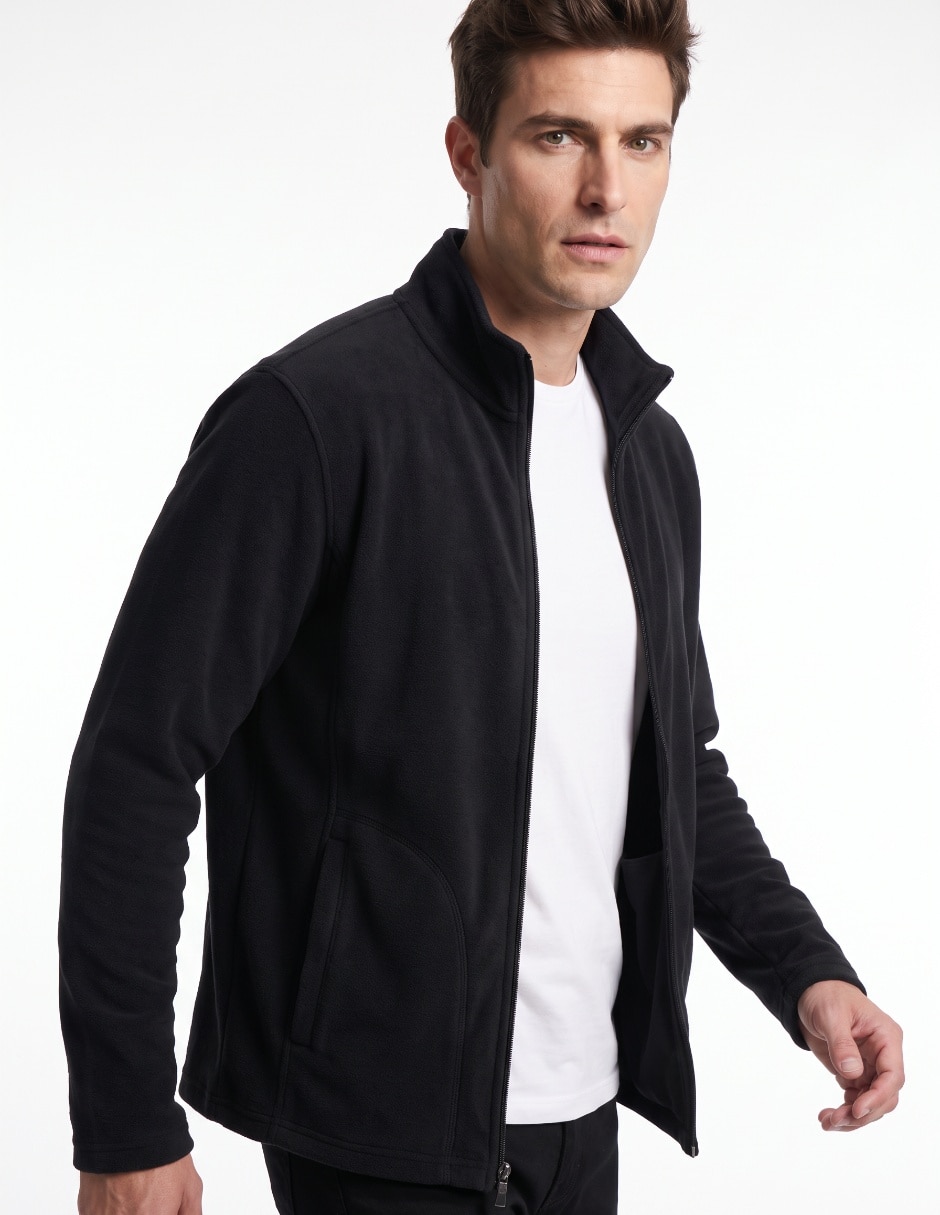 Chamarra casual con bolsillos para hombre 3