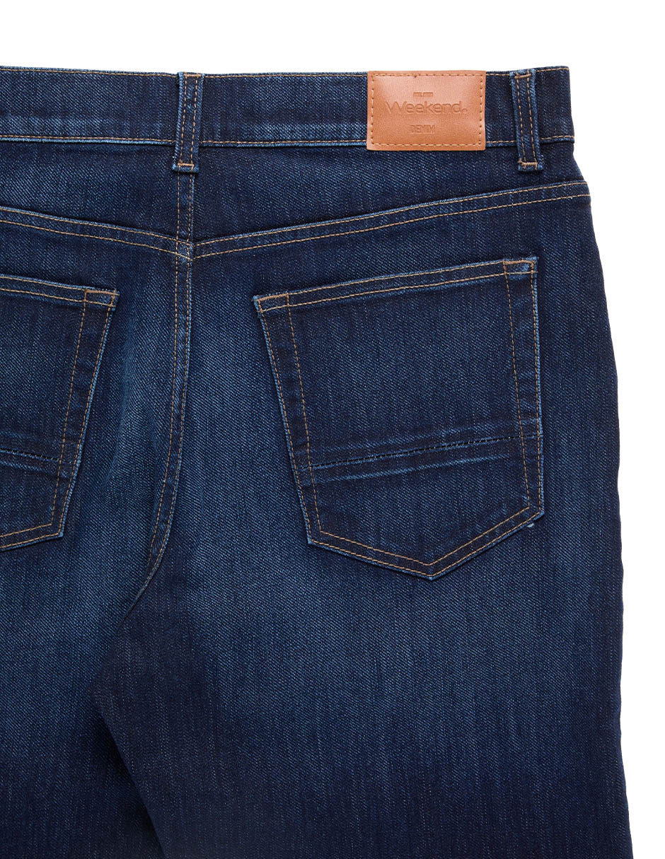 Jeans slim Weekend lavado obscuro para hombre