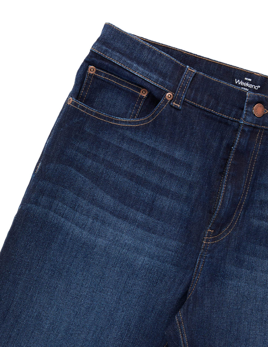 Jeans slim Weekend lavado obscuro para hombre
