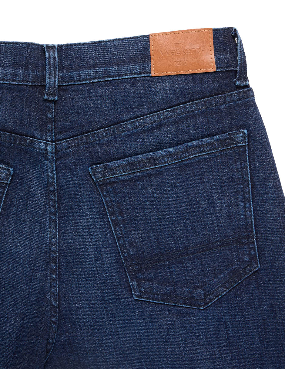 Jeans slim Weekend lavado obscuro para hombre