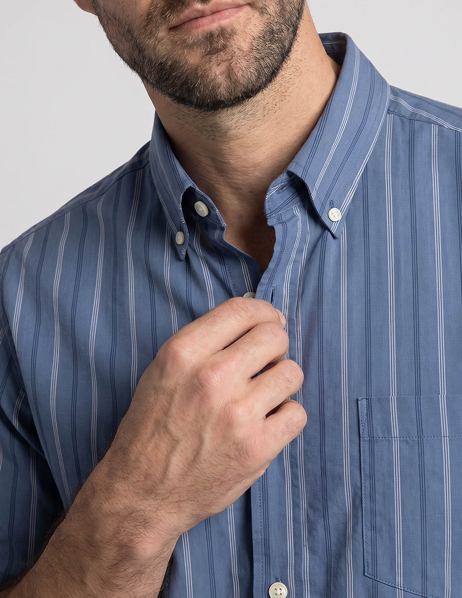 Camisa casual Weekend manga corta para hombre