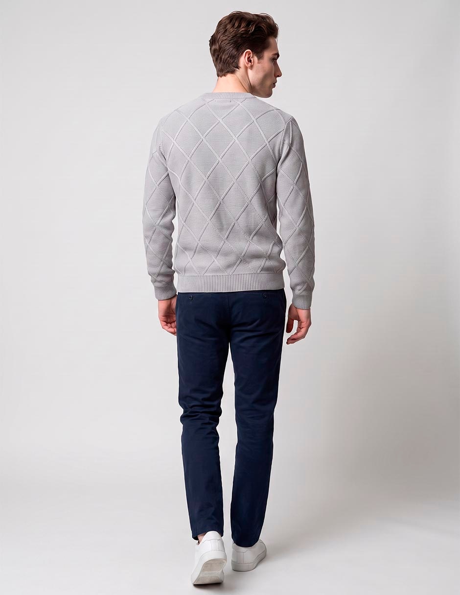 Suéter cuello redondo para hombre 3
