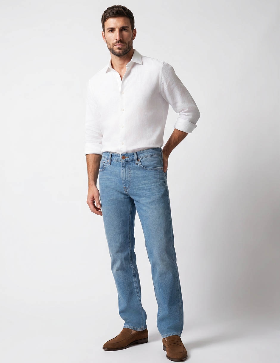 Jeans recto para hombre Jeans recto para hombre
