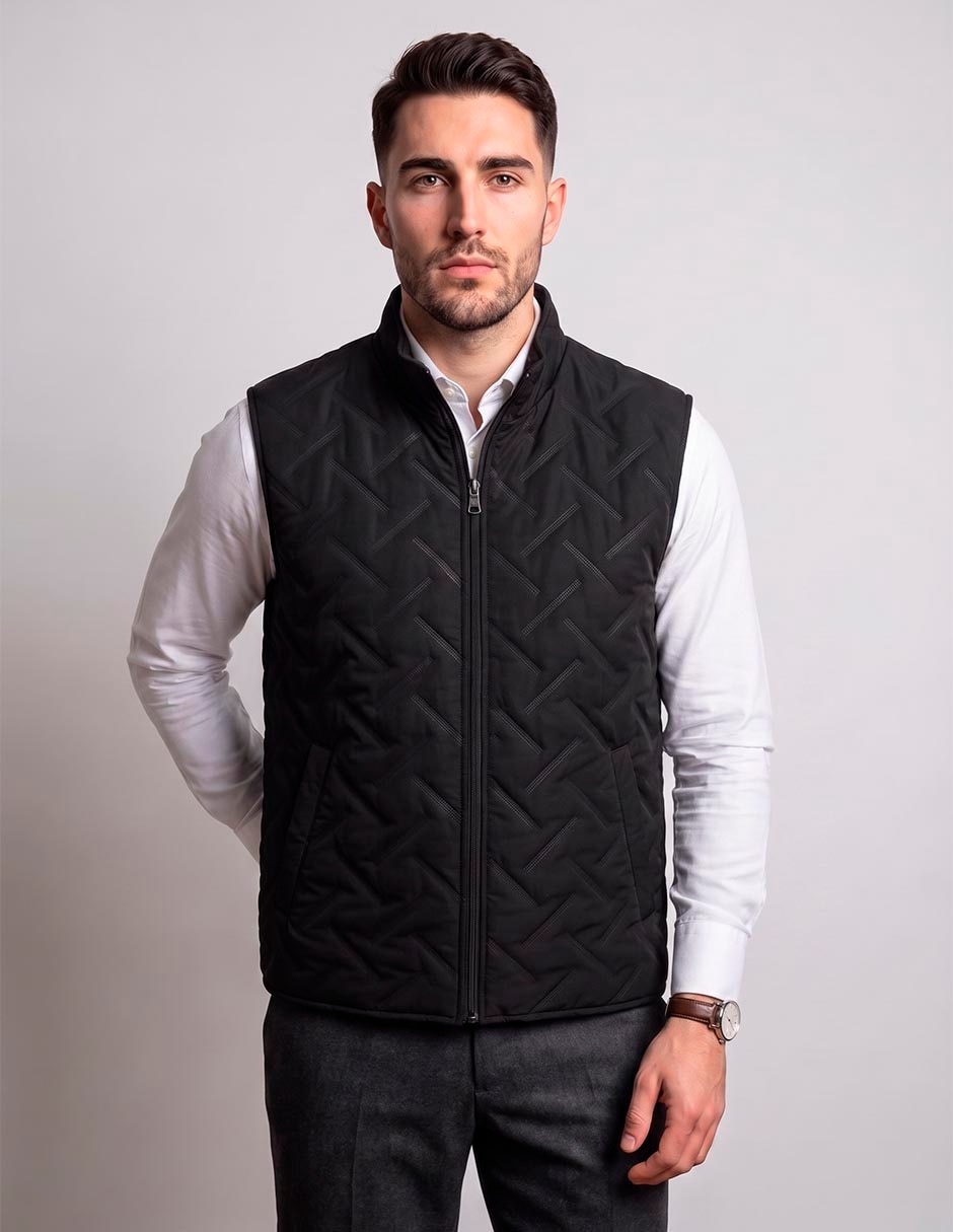 Chaleco con bosillos para hombre
