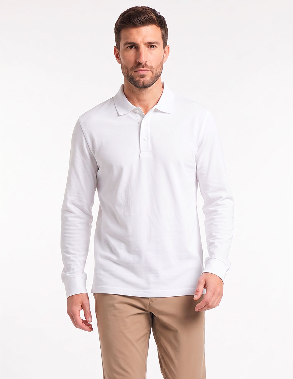 Playera tipo polo para hombre